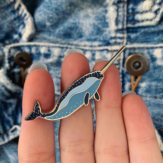 Narwhal Pin - 25% to Charity!