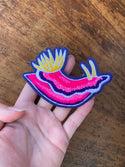 Purple Nudibranch Patch - Chenille Style, Iron-On  - (***RETIRED***)