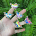 Aromantic Pride Butterfly Pin - 25% to Charity!