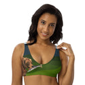 Grizzly Bear & Salmon Bikini (TOP Only) - Recycled Polyester - FREE SHIPPING