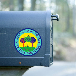 Save Trees Mailbox Sticker (Vinyl) - FREE SHIPPING