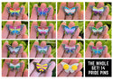 Transgender Pride Butterfly Pin - 25% to Charity! - Trans Butterfly