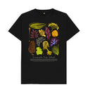 Black SKU ONLY Seaweeds of the Pacific Northwest T-Shirt (100% Cotton) - Multiple Colours - Masc & Femme Styles - Eco Friendly Tshirt!!